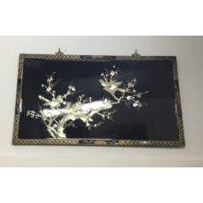 10010 . mother of pearl inlay wall panel
