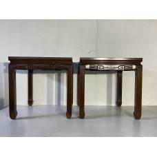 05032   Pair of rosewood tea table   ###SOLD###