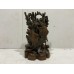 17002 antique box wood carved