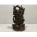 17002 antique box wood carved