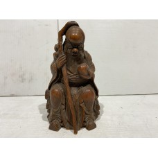 17029  Antique bamboo carved LONGEVITY