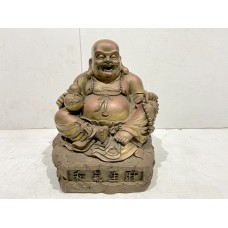 16030    Bronze happy buddha