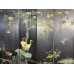11008 Antique 6 panel  screen    ### SOLD ###