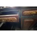 01027 Antique Red and Gold painting sideboard    ***SOLD***