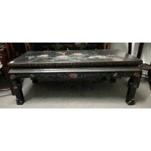 05035   Antique black coffee table   ###SOLD###