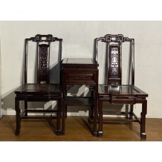 07031  Rosewood set of chair   ###SOLD###