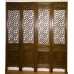 11013   Elm wood carved screen
