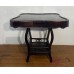 13005  antique rose wood card play table