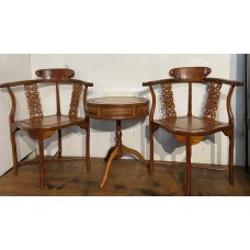 07002 set of chinese rosewood chair.