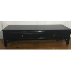 05014 . black rose wood coffee table   ***SOLD***